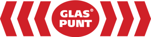 Het logo van Glaspunt B.V., uw glaszetter voor in Zwolle